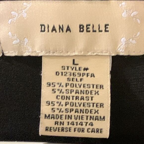 DIANA BELLE, blouse, large, like new. Embroidered outlines of pattern - Picture 4 of 8